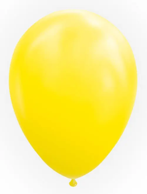 Ballonnen 50st. Geel standaard