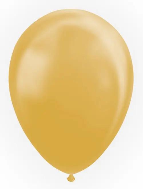 Ballonnen 50st. Goud metallic