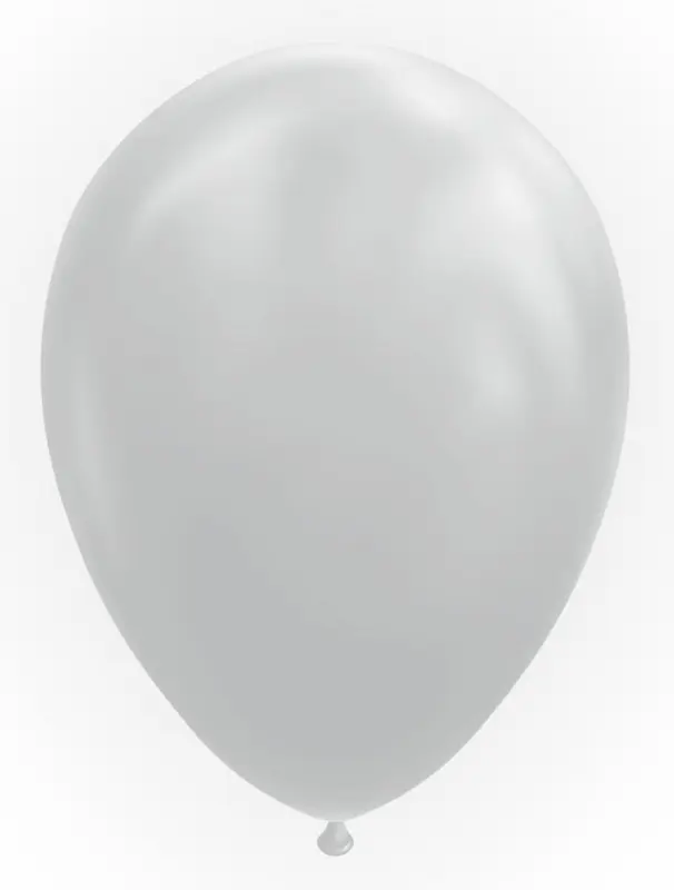 Ballonnen 50st. Grijs standaard