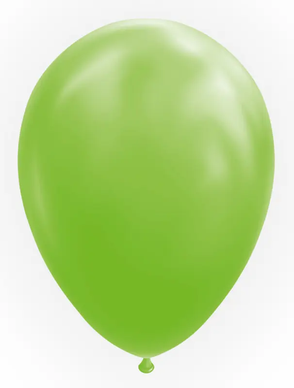 Ballonnen 50st. limegreen standaard