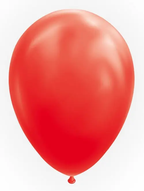 Ballonnen 50st. Rood standaard