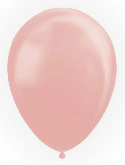 Ballonnen 50st. Rosé goud metallic