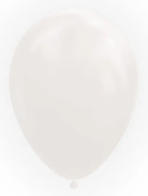 Ballonnen 50st. Wit standaard
