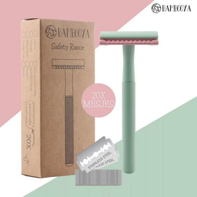 Bambooya Scheermes Minty Pink