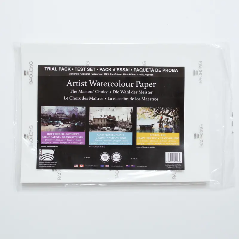 Baohong Trial Pack with 9 Sheets 28x38cm