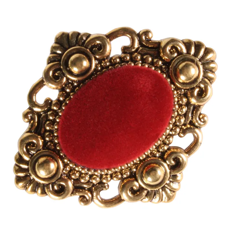 Baretspeld goud-rood