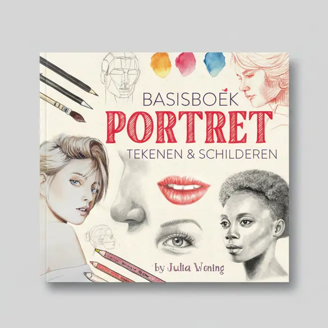 Basisboek Portret tekenen door Julia Woning