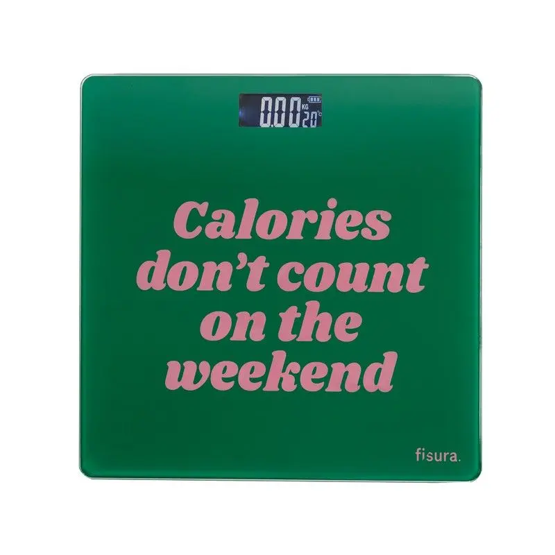 Bathroom Scale "Calories don't count"