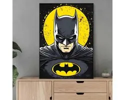 Batman - Volledig - Ronde steentjes - 30x40cm