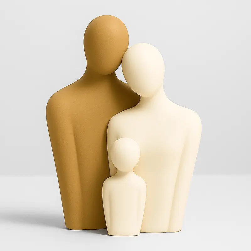 Beeldje Gezin – symbolisch cadeau voor ouders en grootouders