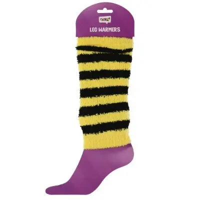 Beenwarmers geel/zwart