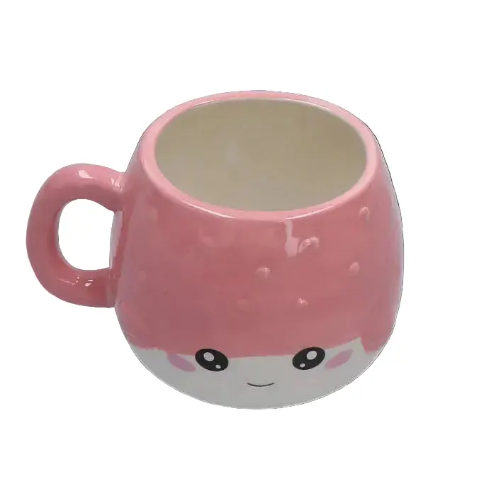 Beker keramiek Roze