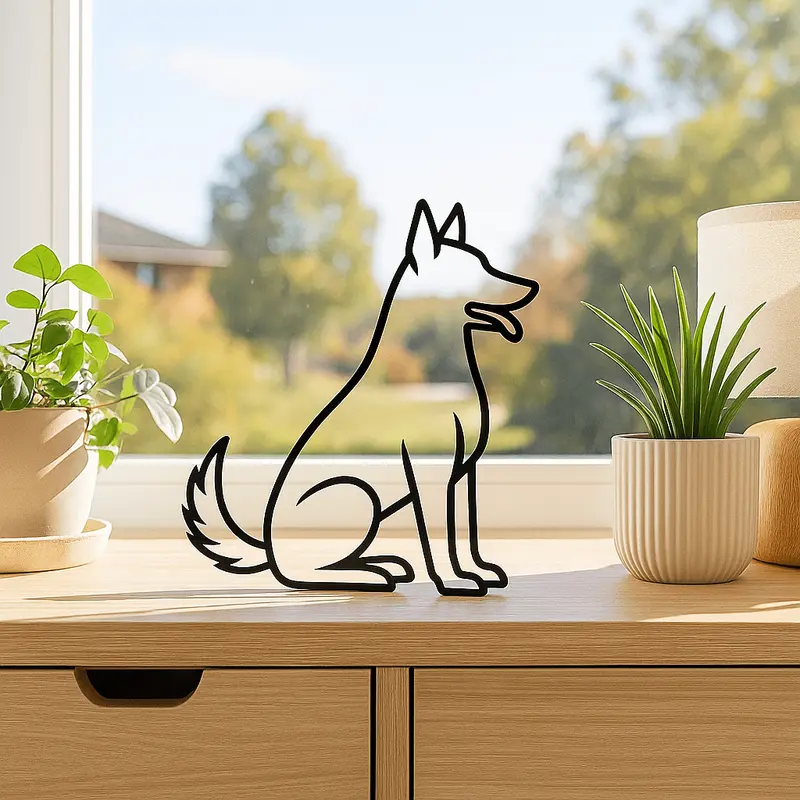 Belgische Herder Decoratie