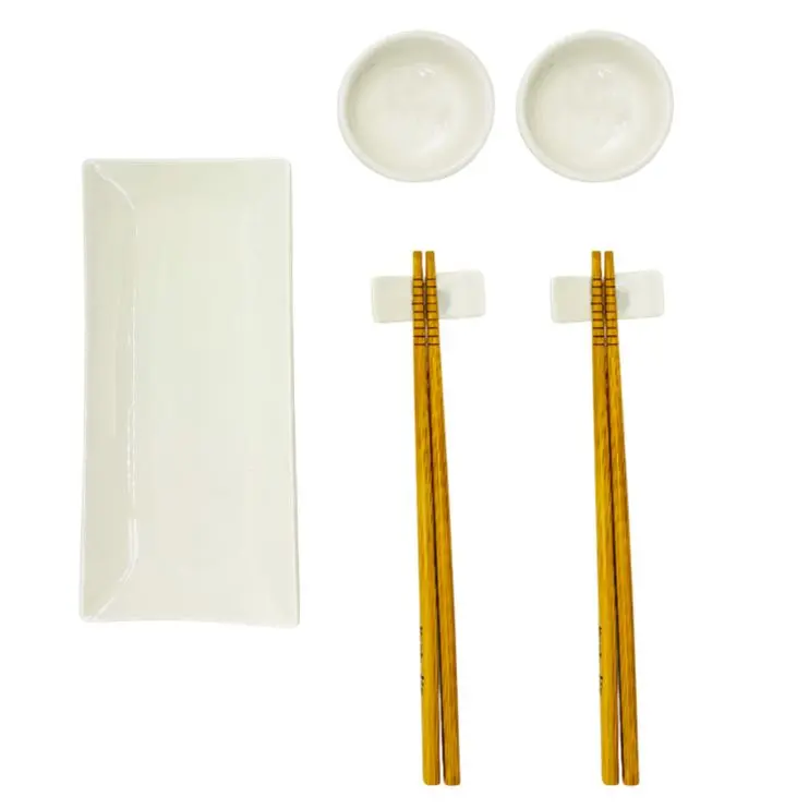 Bestek sushiset  wit  7-delig