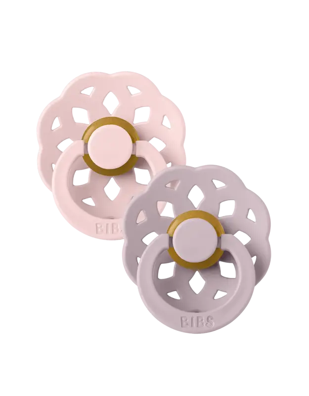 BIBS Boheme 2 pack Blossom / Dusky Lilac