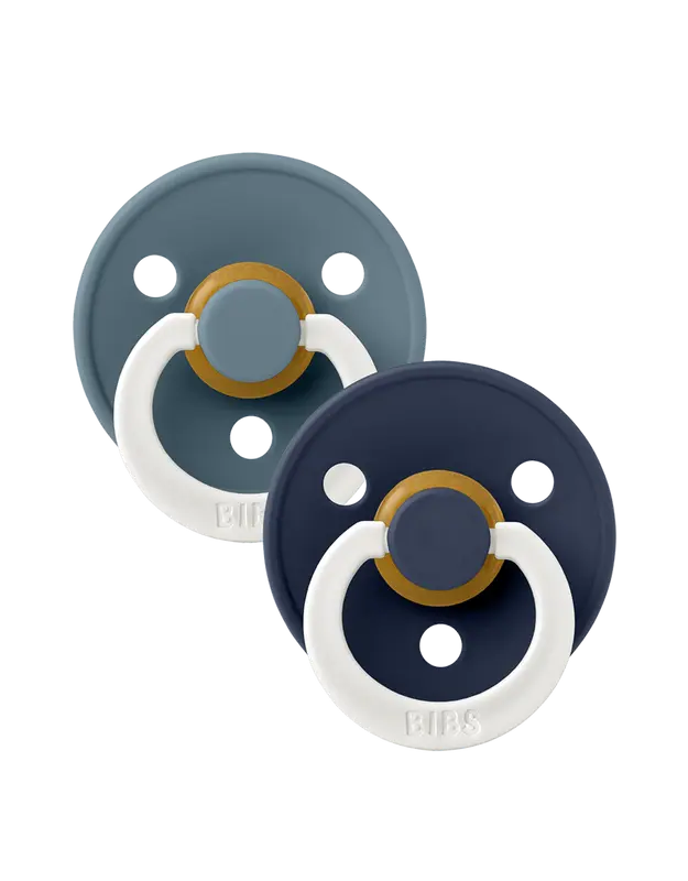 BIBS Colour 2 pack 2 pack Petrol NIGHT/Deep Space NIGHT