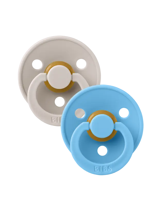 BIBS Colour 2 pack Mushroom/Breeze