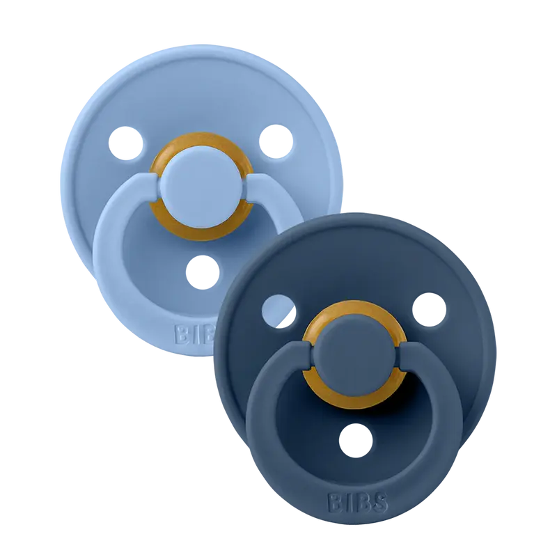 BIBS Colour speen latex 2 pack -Dusty blue/Steel blue
