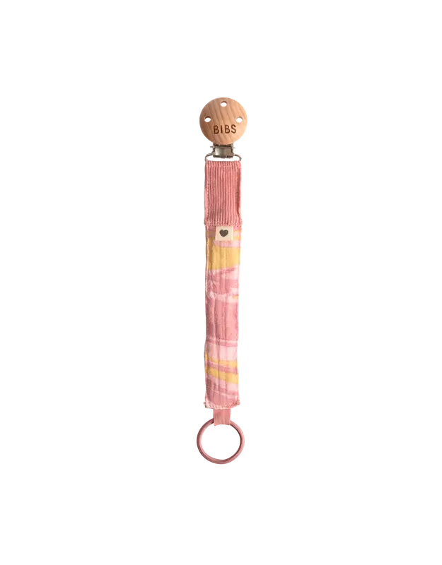 BIBS Speenkoord Pacifier clip - Tie Dye Morning Sunset