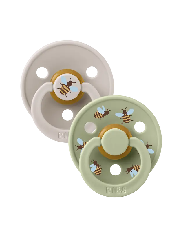 BIBS Studio Colour 2 pack Bumblebee Mushroom Mix