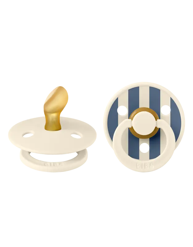 BIBS Studio Colour Anatomical Pin 2 pack Steel blue