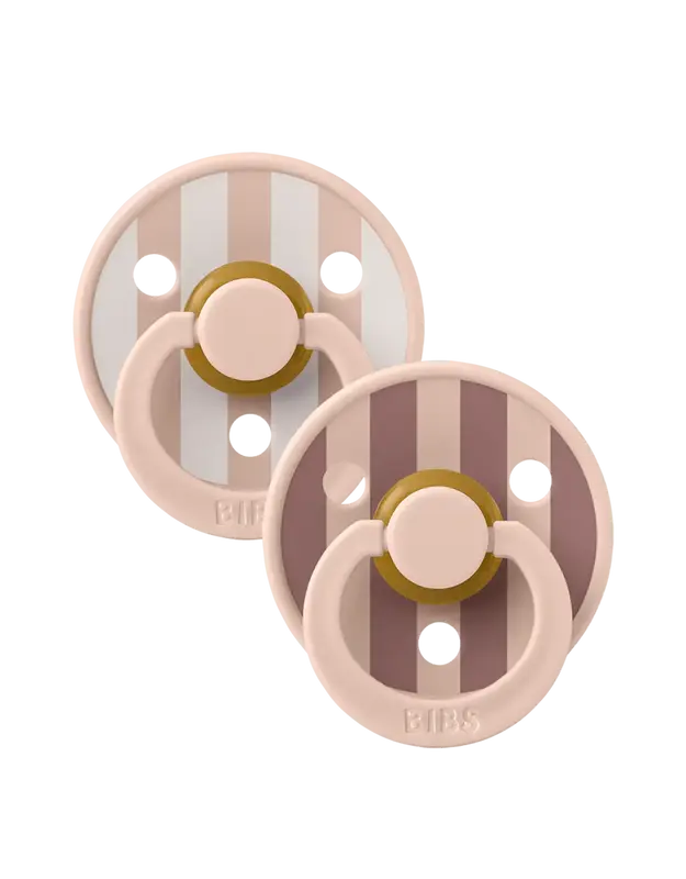 BIBS Studio Colour Block 2 pack Blush mix