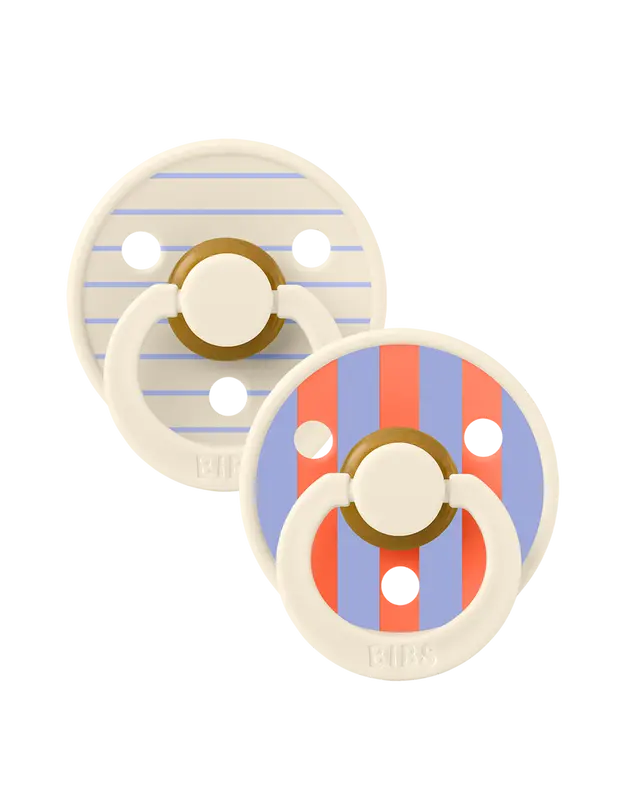BIBS Studio Colour Pin 2 pack Ivory/Hush