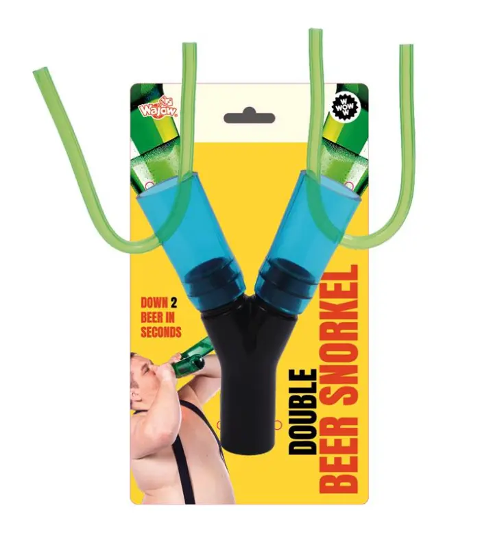 Bier snorkel dubbel