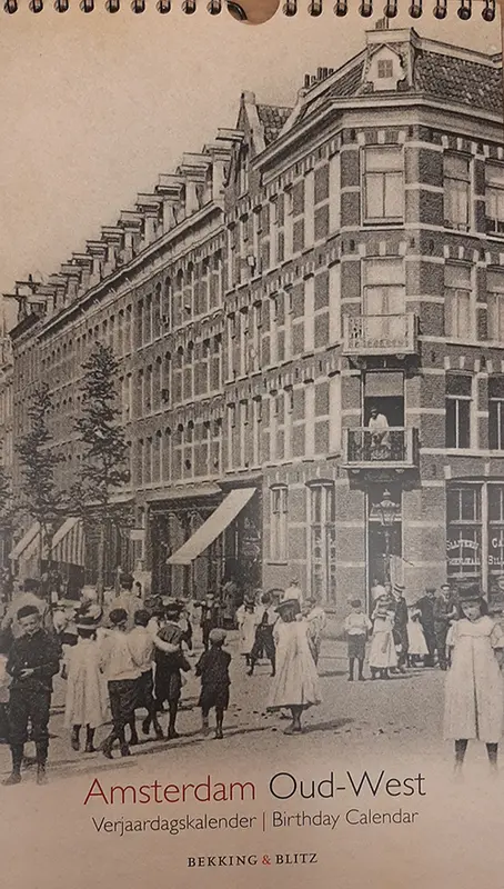 Birthday Calendar Hoogstins Amsterdam Oud-West