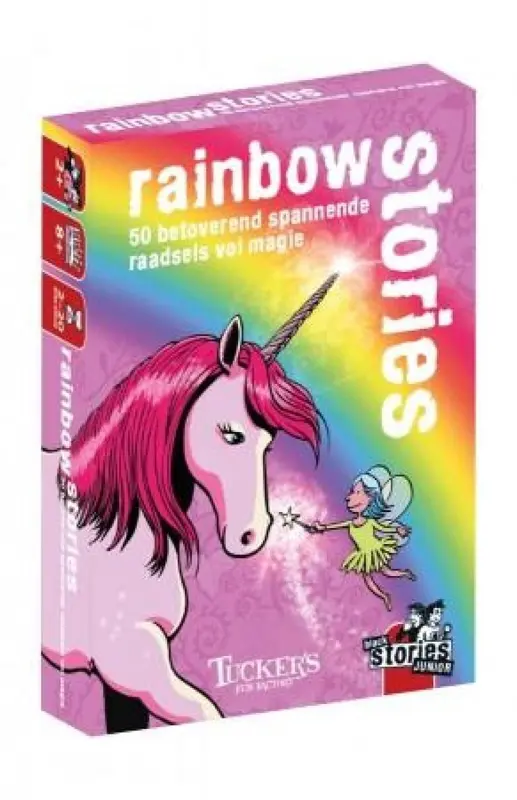 Black Stories Junior - Rainbow Stories, ontdek sprankelende geheimen
