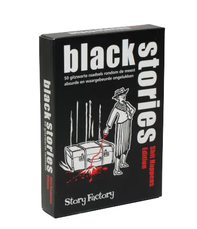 Black Stories Shit Happens Edition - 50 gitzwarte raadsels