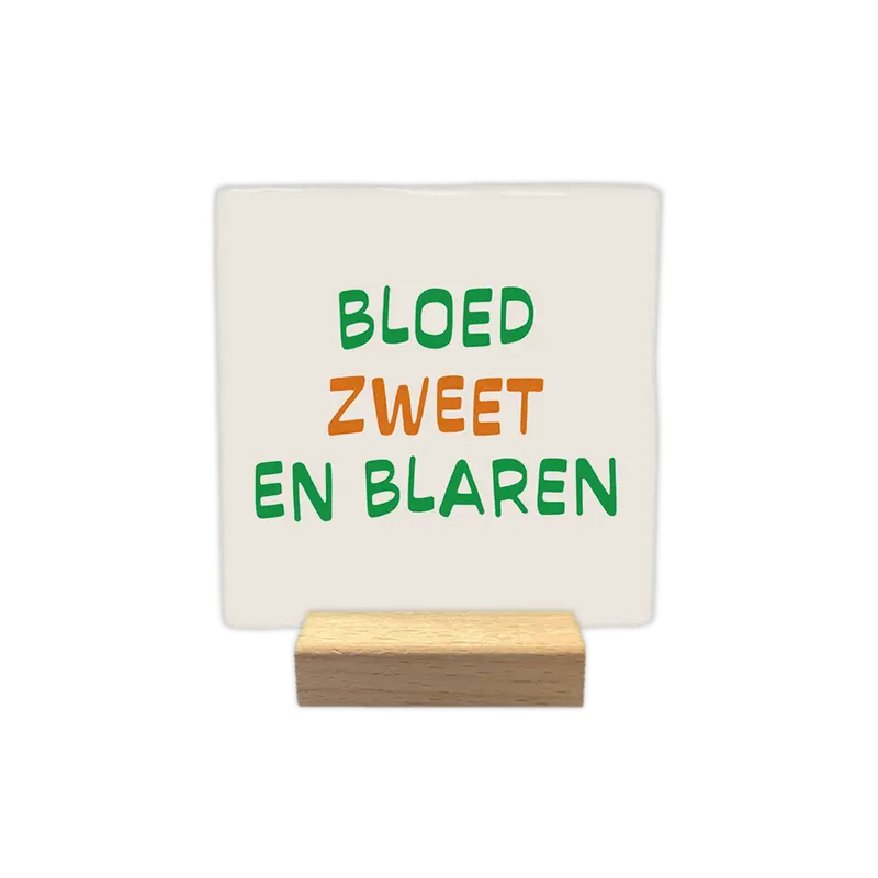 Bloed zweet en bladeren