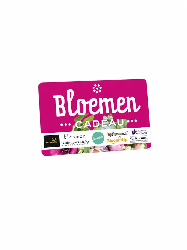 Bloemen Cadeaukaart