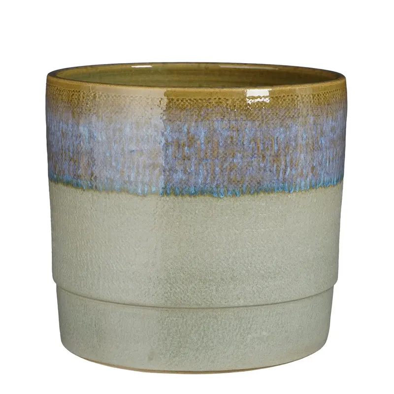 Bloempot Olof - Terracotta Donkerblauw - Ø26 x H24