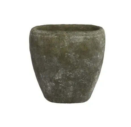 Bloempot ov Adriaan S grijs-L28B16H29CM
