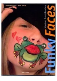 Boek funky faces kikkerkusje