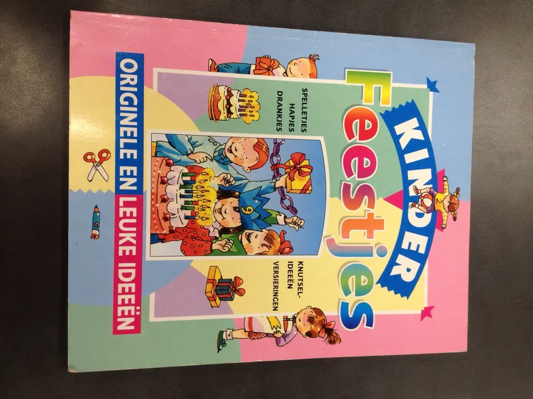 Boek kinderfeestjes en ideeën