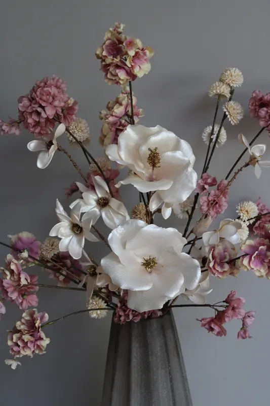 BOEKET JULIA | BEIGE/OUD ROZE