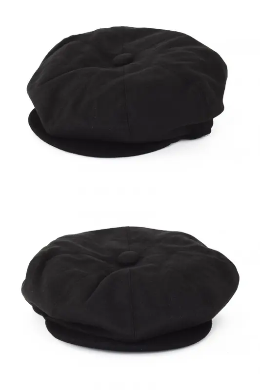 Boerenpet zwart wol mt. 57
