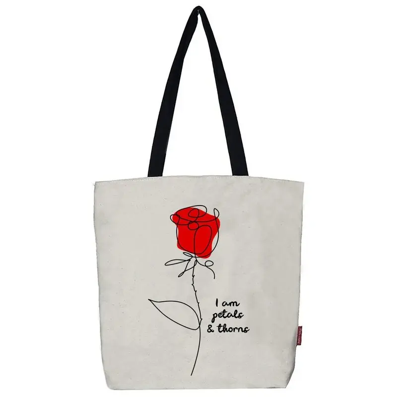 Boodschappentas I Am Petals And Thorns | 2 Kleuren