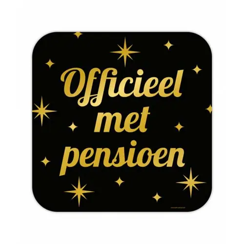 Bord Classy Party - Pensioen
