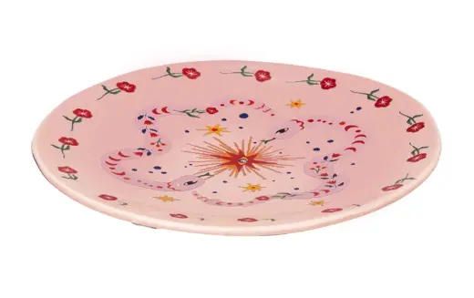 Bord - Slangen Roze