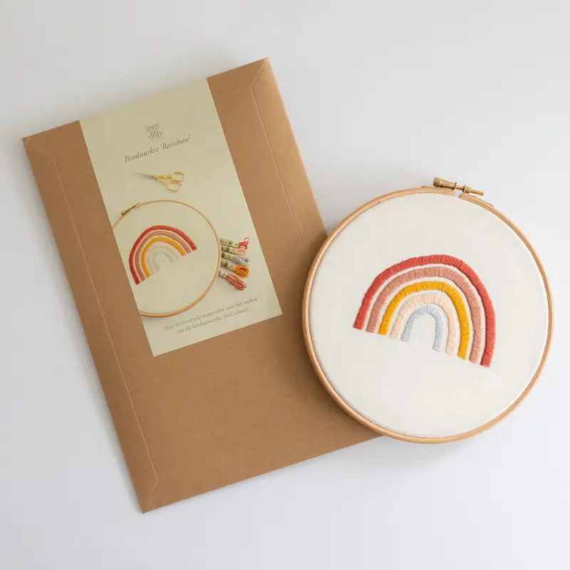 Borduurkit 'Rainbow'