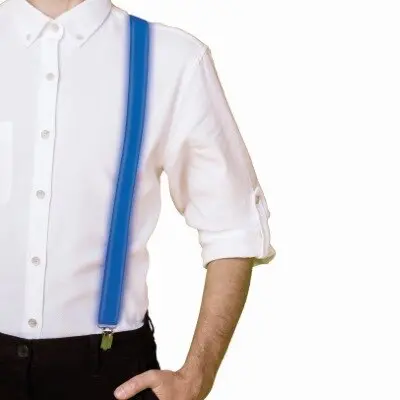 Bretels blauw led licht