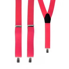 Bretels fluor pink