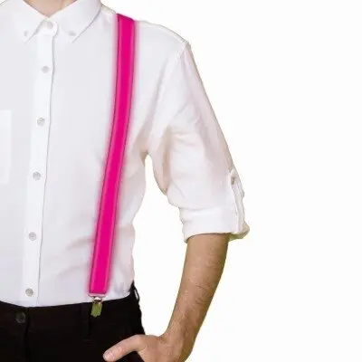 Bretels met led verlichting roze