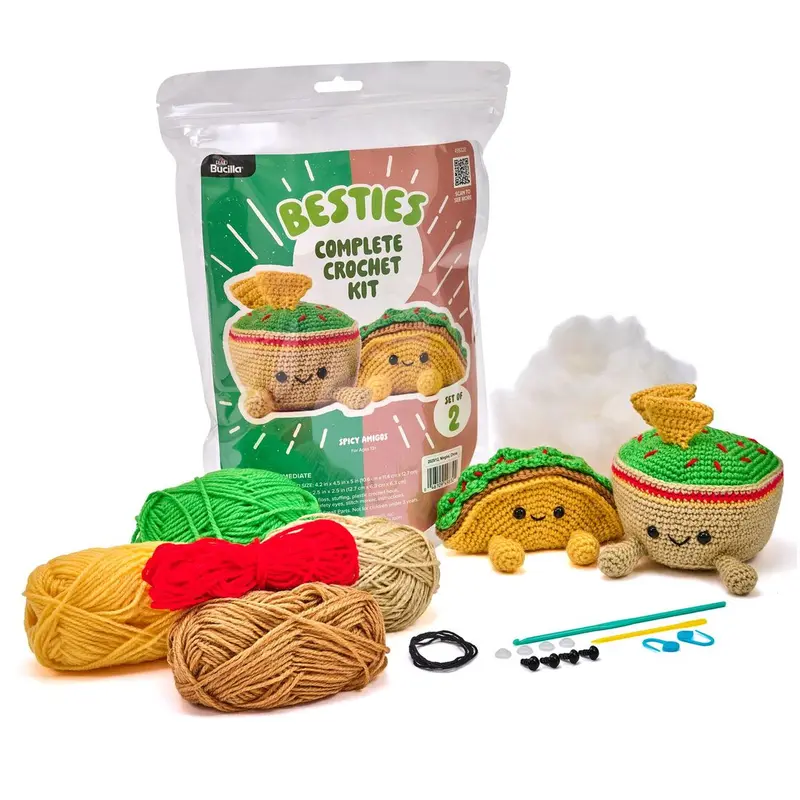 Bucilla - Spicy Amigos Amigurumi Kit