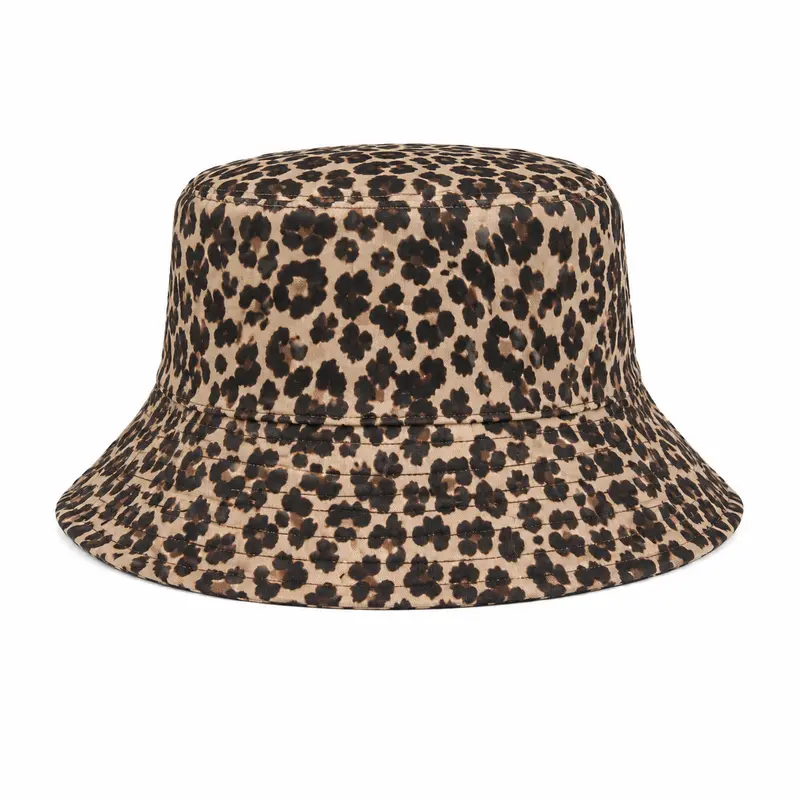 Bucket hat panter beige/bruin
