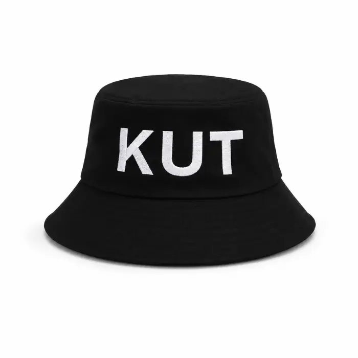 Bucket hoed Kut zwart/wit