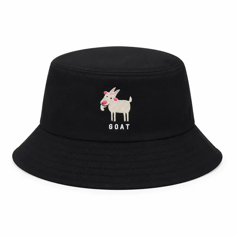 Buckethoed GOAT zwart